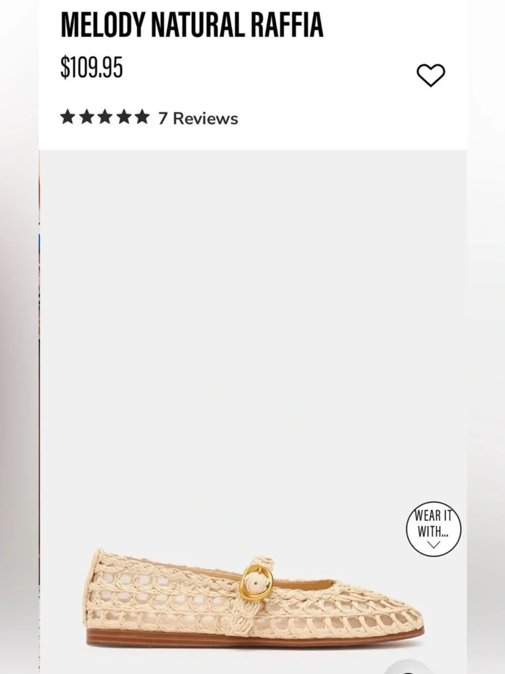 Steve Madden Crochet Mary Jane Flats in Beige size 9 - Picture 3 of 3